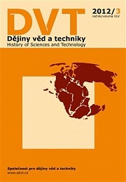 Obálka knihy: Dějiny věd a techniky 3/2012