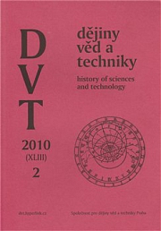 Obálka knihy: Dějiny věd a techniky 2/2010