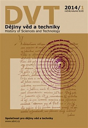 Obálka knihy: Dějiny věd a techniky 1/2014